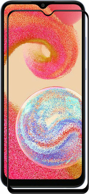 Vatsin Edge To Edge Tempered Glass for Samsung Galaxy M04(Pack of 1)