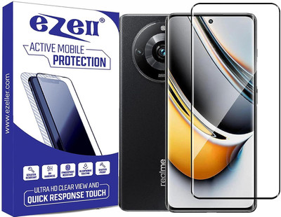 eZell Edge To Edge Tempered Glass for Realme narzo 60 Pro(Pack of 1)