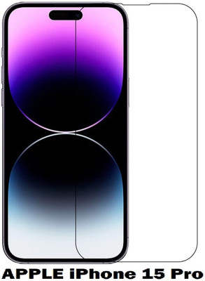 ASVALBUY Edge To Edge Tempered Glass for APPLE iPhone 15 Pro, iPhone 15 Pro(Pack of 1)