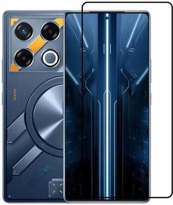 MobieGenie Edge To Edge Tempered Glass for Infinix GT 20 Pro 5G(Pack of 2)
