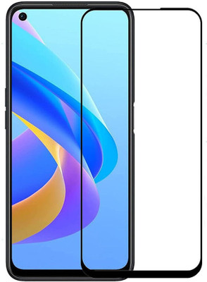 DMJHP Edge To Edge Tempered Glass for Oppo A76(Pack of 1)