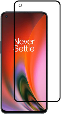 1DOLLAR Edge To Edge Tempered Glass for OnePlus Nord 2T 5G / Oneplus Nord 2 5G/ ONEPLUS X PAC-Man Edition [ High-Quality](Pack of 1)