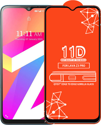 Qyist Edge To Edge Tempered Glass for LAVA Z3 PRO(Pack of 1)