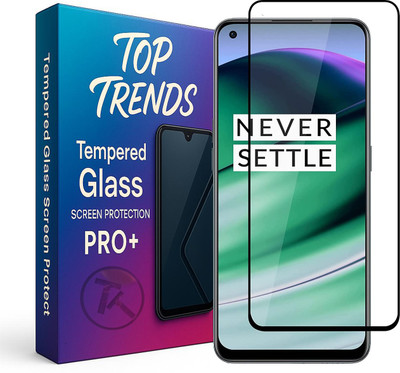 TopTrends Edge To Edge Tempered Glass for OnePlus Nord CE 2 5G, with Easy Self Installation Kit(Pack of 1)