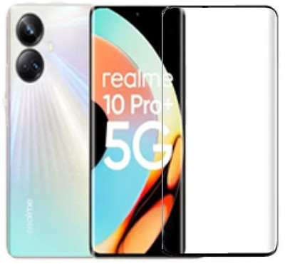 S-Softline Edge To Edge Tempered Glass for Realme 10 Pro Plus 5G, Full HD Quality Edge to Edge Coverage(Pack of 1)