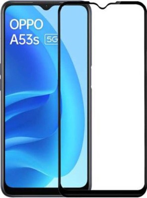 ChutPutMart Edge To Edge Tempered Glass for Oppo A53s(Pack of 1)