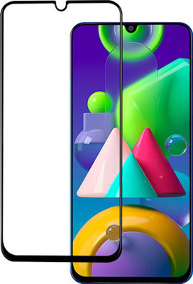 SRT Edge To Edge Tempered Glass for Samsung Galaxy M21(Pack of 1)