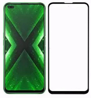VISHRN Edge To Edge Tempered Glass for Realme X3(Pack of 1)