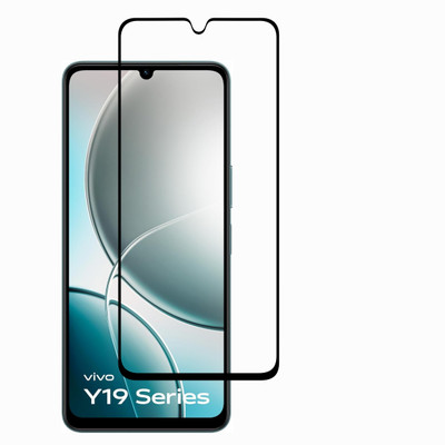 Ten To 11 Edge To Edge Tempered Glass for ViVO Y19 5G(Pack of 1)