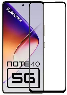 S-Softline Edge To Edge Tempered Glass for Infinix Note 40 5G, (Ultra-Slim, Anti-Scratch and Precise Cutouts)(Pack of 1)