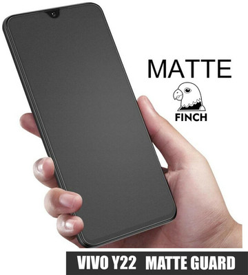 KANCHA Edge To Edge Tempered Glass for VIVO Y22(Pack of 2)