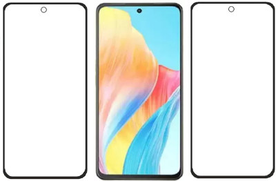 SPRITZEN Edge To Edge Tempered Glass for Oppo F23 5G(Pack of 2)