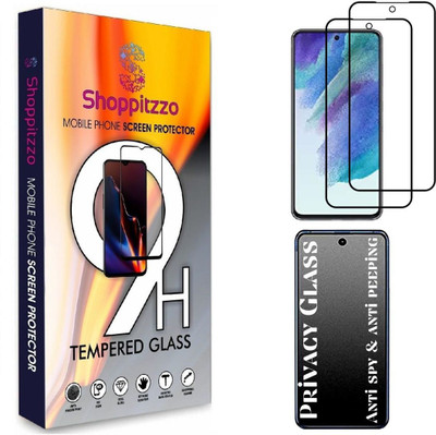 Shoppitzzo Edge To Edge Tempered Glass for SAMSUNG Galaxy M31s,A51 5G, A51/*Privacy-Anti Spy*Tempered Glass/Full Screen Coverage-Edge to Edge/9H(Pack of 2)