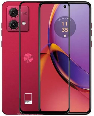 TESPARK Edge To Edge Tempered Glass for MOTOROLA g84 5G, Moto G84 5G(Pack of 1)