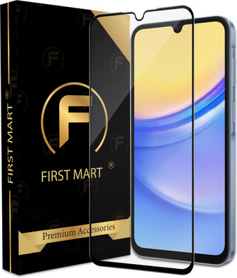 FIRST MART Edge To Edge Screen Guard for Samsung Galaxy A15 5G, Samsung A15 5G, Samsung A25 5G(Pack of 1)