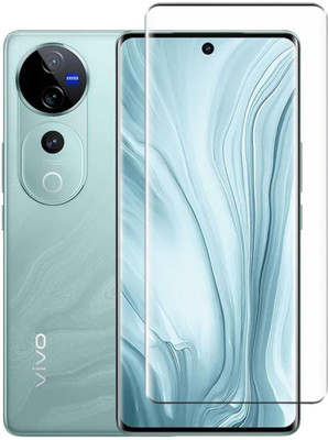 NKCASE Edge To Edge Tempered Glass for Vivo V40 Pro 5G, (UV)(Pack of 1)