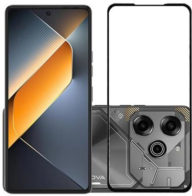 NaturalBuy Edge To Edge Tempered Glass for Tecno Pova 6 Pro 5G-143(Pack of 1)