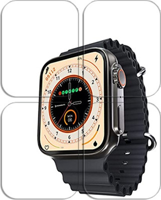ARBAN Edge To Edge Tempered Glass for CrossBeats Ignite Surge Rotating Crown 1.83 in SMARTWATCH SCREEN GUARD(Pack of 4)