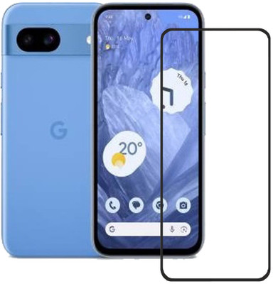 BRENZZ Edge To Edge Tempered Glass for Google Pixel 8a, Pixel 8a(Pack of 1)