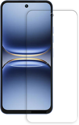 SOMTONE Edge To Edge Tempered Glass for Tecno Spark 40 4G Front Tempered Glass Screen Protector | Anti-Scratch | Edge to Edge Full Coverage | 9H Hardness | Screen Guard(Pack of 1)