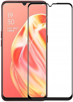 ChutPutMart Edge To Edge Tempered Glass for Screen Protector Full HD Oppo A77S(Pack of 1)