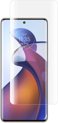 4 YARDS Edge To Edge Tempered Glass for Motorola edge 30 fusion (UV)(Pack of 1)
