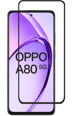 SuperX Edge To Edge Tempered Glass for Oppo A80 5G(Pack of 1)