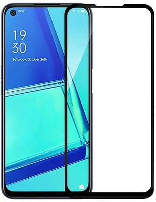 ChutPutMart Edge To Edge Tempered Glass for Oppo A55 4G(Pack of 1)