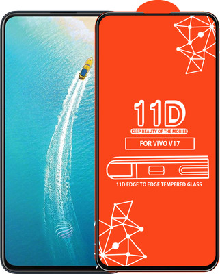 Roxel Edge To Edge Tempered Glass for Vivo V17(Pack of 1)