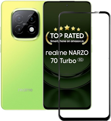 BRENZZ Edge To Edge Tempered Glass for Realme Narzo 70 Turbo 5G(Pack of 1)