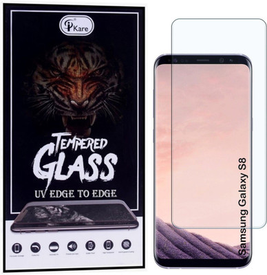 iKare Edge To Edge Tempered Glass for Samsung Galaxy S8(Pack of 1)