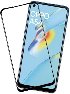 O2MG Edge To Edge Tempered Glass for OPPO A54(Pack of 1)