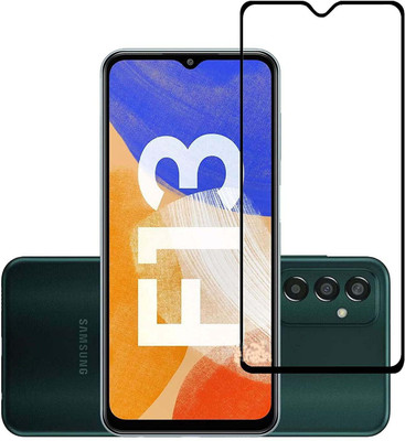 O2MG Edge To Edge Tempered Glass for SAMSUNG Galaxy F13(Pack of 1)