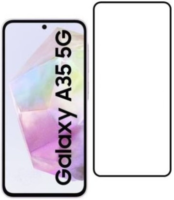 RCHJV Edge To Edge Tempered Glass for SAMSUNG Galaxy A35 5G(Pack of 1)