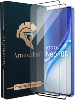 ArmourPro Edge To Edge Tempered Glass for iQOO Neo 10R 5G, iQOO Neo 10R, Neo 10R 5G(Pack of 2)