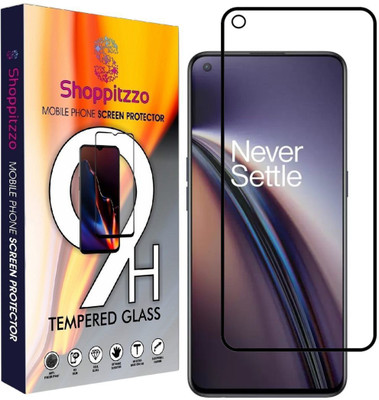 Shoppitzzo Edge To Edge Tempered Glass for OnePlus Nord CE 2 5G,OPPO Reno 8,Reno 7/*DuraGlass*Tempered Glass/Full Screen Coverage-Edge to Edge/9H(Pack of 1)