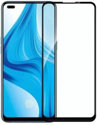 ChutPutMart Edge To Edge Tempered Glass for Oppo F17 Pro(Pack of 1)