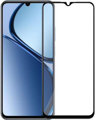 EITANSHA CREATION Edge To Edge Tempered Glass for realme C63 4G, Realme C63(Pack of 1)