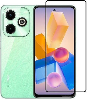 AB PRIME Edge To Edge Tempered Glass for Infinix Hot 40i(Pack of 1)