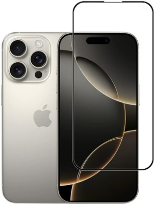 Flipkart SmartBuy Edge To Edge Tempered Glass for Apple iPhone 16 Pro Max, iPhone 16 Pro Max(Pack of 1)