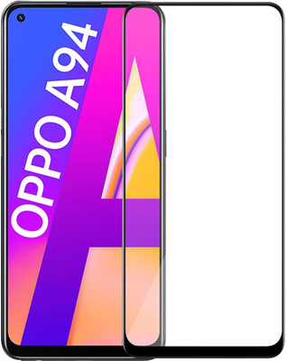 EITANSHA CREATION Edge To Edge Tempered Glass for Oppo A94(Pack of 1)