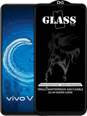 TWIGLO Edge To Edge Tempered Glass for VIVO V20(Pack of 1)