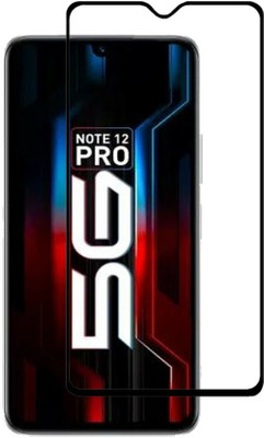DMJHP Edge To Edge Tempered Glass for Infinix Note 12 Pro 5G(Pack of 1)