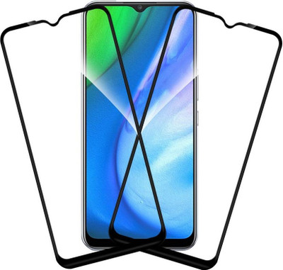 Cover Alive Edge To Edge Tempered Glass for OPPO F9 Pro, Oppo F9, Realme 2 Pro, Realme U1, Realme 5 Pro, Realme 3, Realme 3i, Realme 3 Pro(Pack of 2)