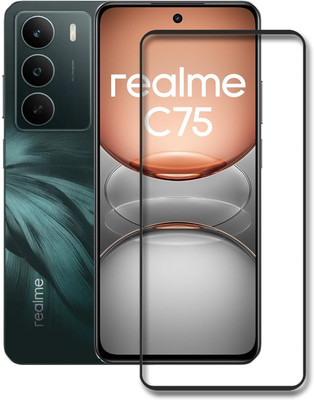 NSTAR Edge To Edge Tempered Glass for realme C75 5G(Pack of 1)