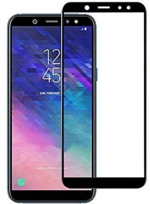 RCHJV Edge To Edge Tempered Glass for Samsung Galaxy J6(Pack of 1)
