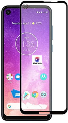 TELESHIELD Edge To Edge Tempered Glass for Motorola One Action, Motorola One Vision(Pack of 1)