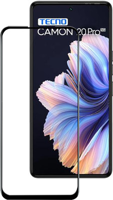 VAlight Edge To Edge Tempered Glass for Tecno Camon 20 Pro, tecno camon 20 pro 5g, Tecno Camon 20 Pro 5G(Pack of 1)
