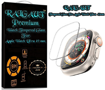 RALGAUT Edge To Edge Tempered Glass for Apple Watch Ultra 49mm(Pack of 1)
