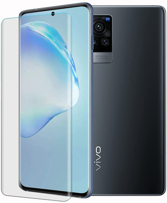 eZell Edge To Edge Tempered Glass for Vivo X60 PRO(Pack of 1)